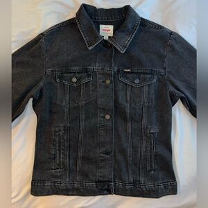 Wrangler Charcoal/Black Denim Jacket